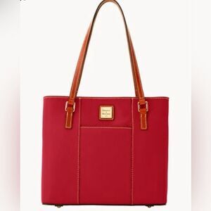 Dooney & Bourke Pebble Grain Small Lexington Red NWT in original packaging
